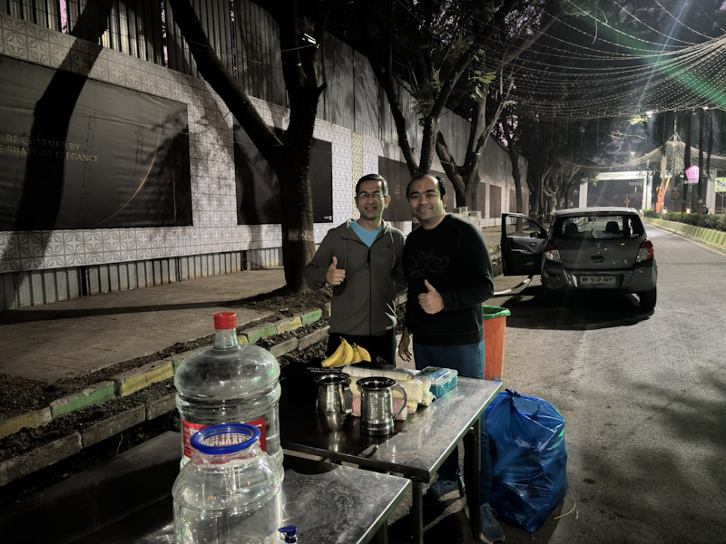 Runners crossing the finish line